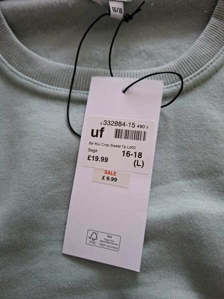 Bluza verde deschis - produs nou